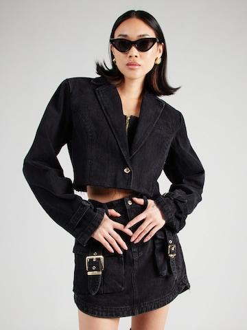 Hoermanseder x About You Blazer 'Kira' in Black: front