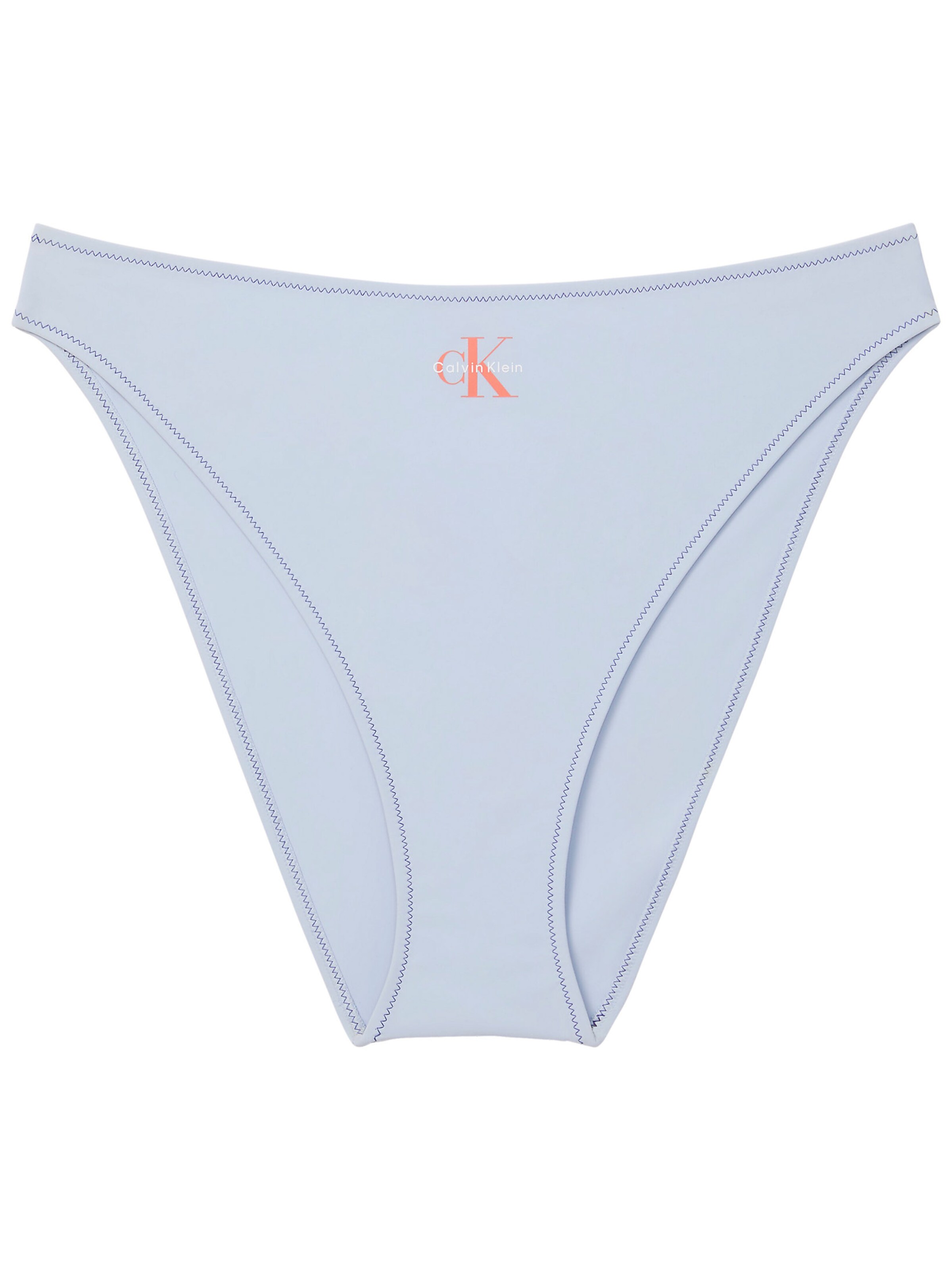 Bas de bikini 'CK Monogram' Calvin Klein Swimwear en violet : devant