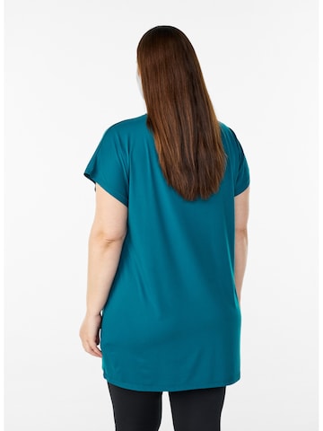 T-shirt 'Abasic' Active by Zizzi en vert