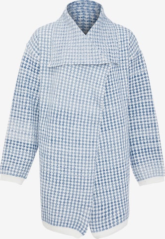 Poomi Neuletakki värissä sininen: etupuoli