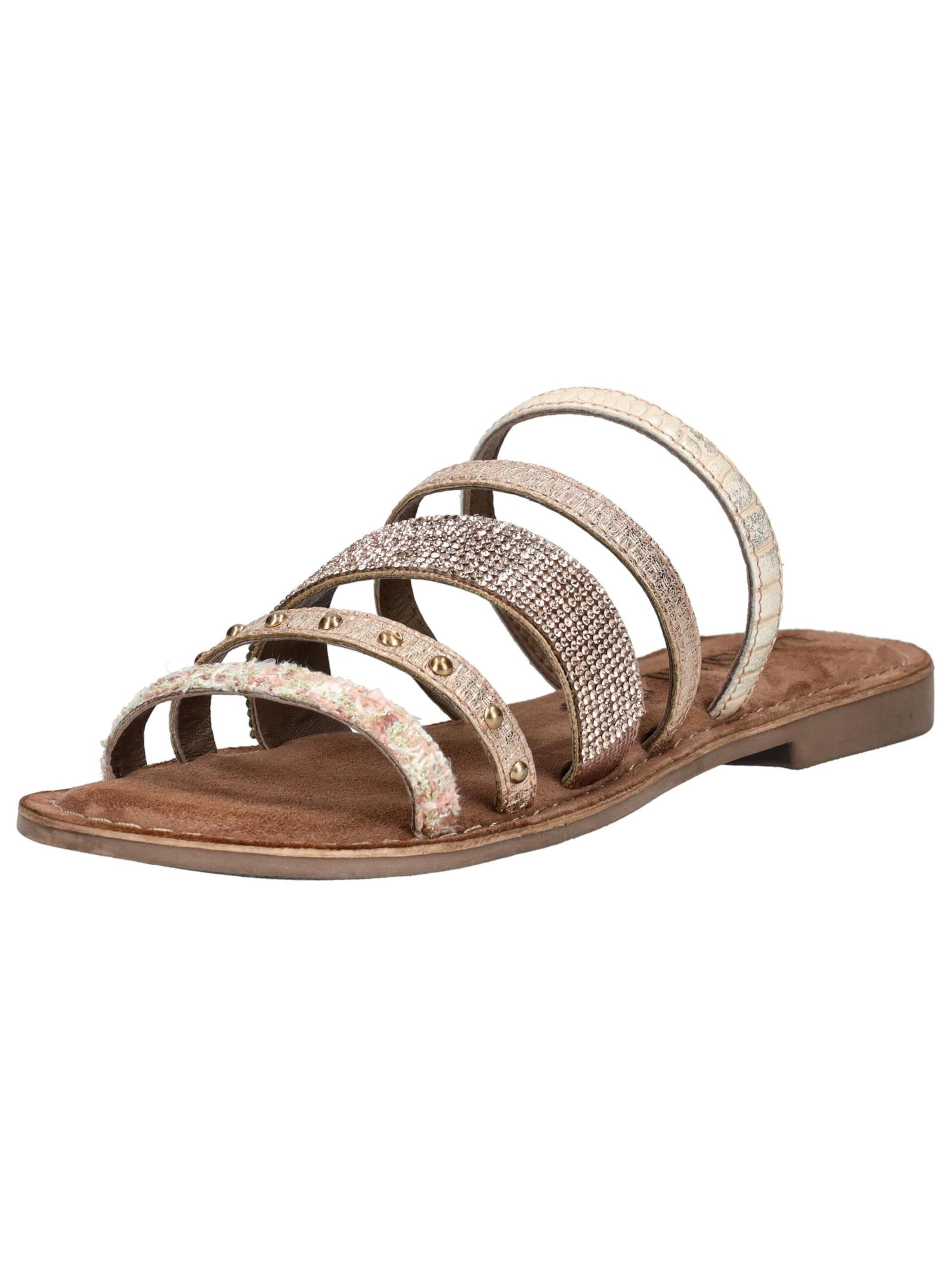 LAZAMANI Mules in Pink: front