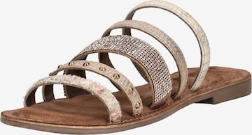 Mule LAZAMANI en rose : devant