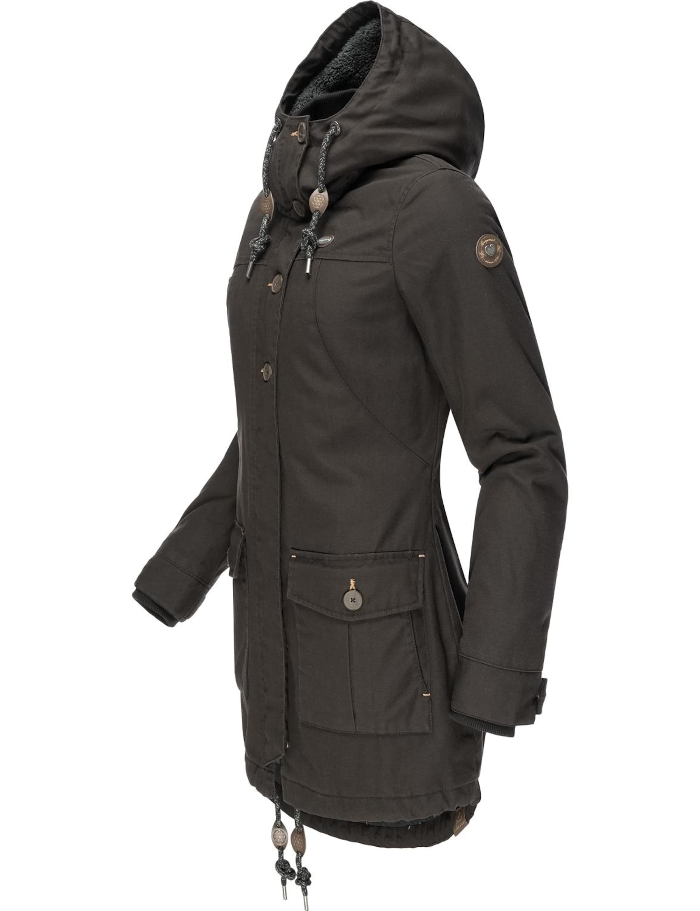 Ragwear Jacke 'Jane' in Schwarz