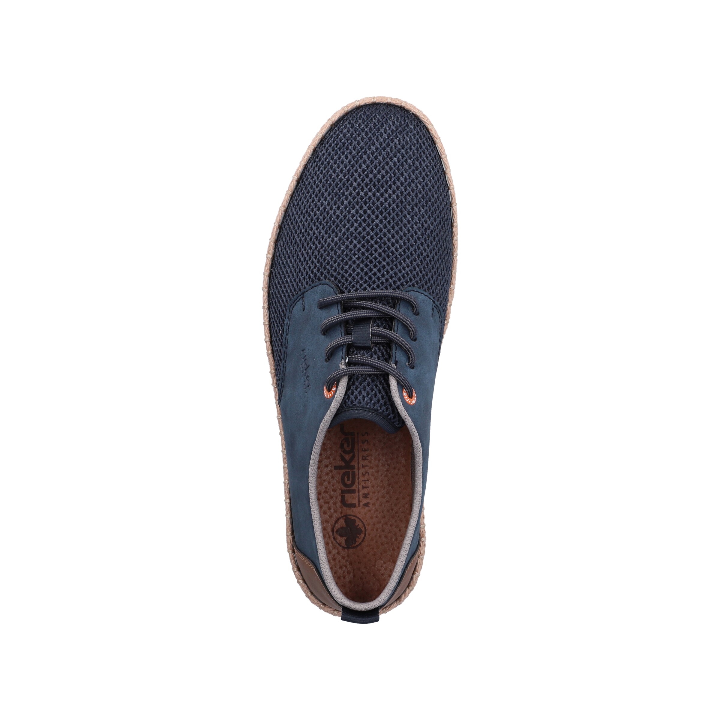 Chaussure à lacets Rieker en bleu