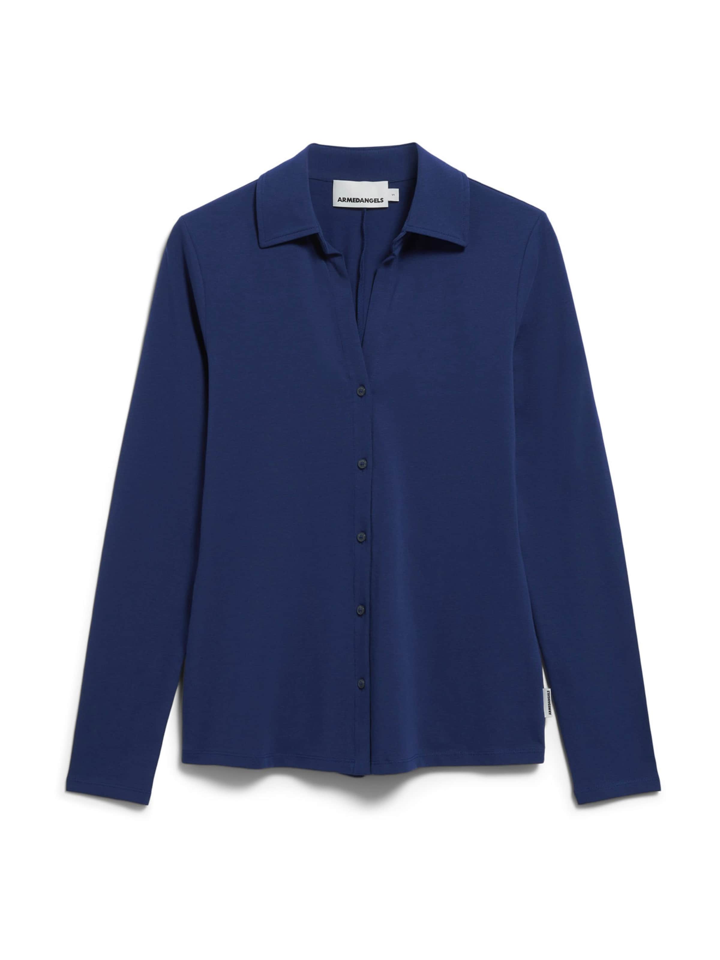 ARMEDANGELS Blouse 'Nalaannia' in Blauw: voorkant