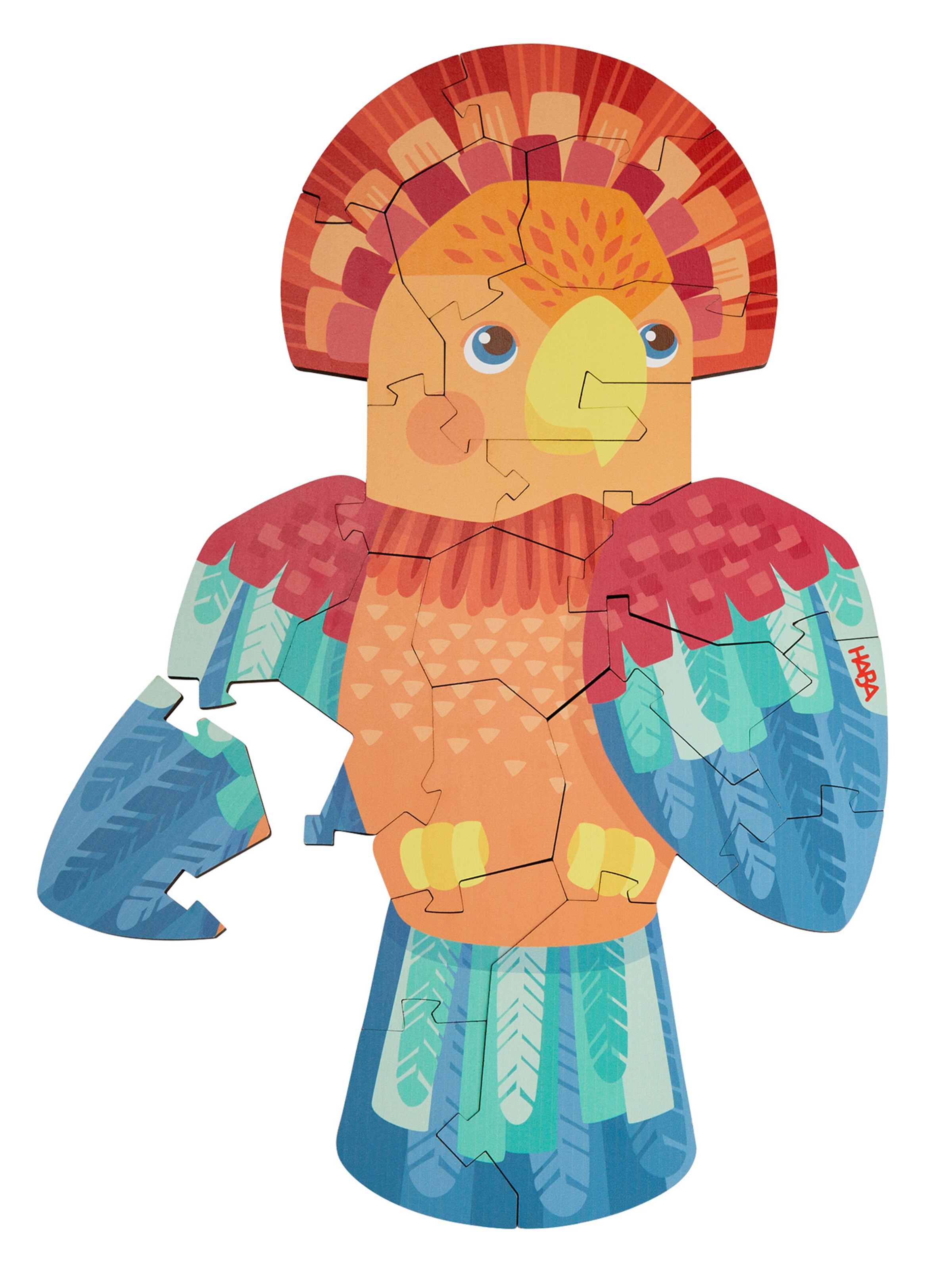 HABA Puzzle '2in1' in Mischfarben