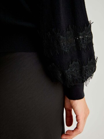 Scalpers Sweter w kolorze czarny