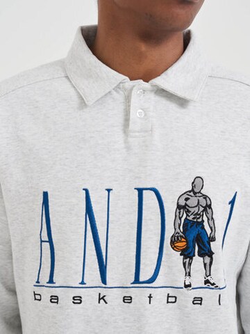 AND1 Sweatshirt in Grau