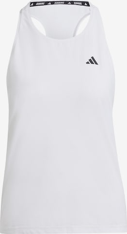 balta ADIDAS PERFORMANCE Sportiniai marškinėliai be rankovių 'Own The Run': priekis