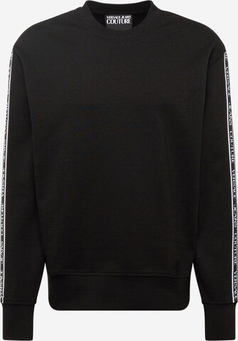 Sweat-shirt Versace Jeans Couture en noir : devant