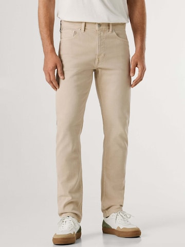 Tapered Jeans di Pepe Jeans in beige: frontale