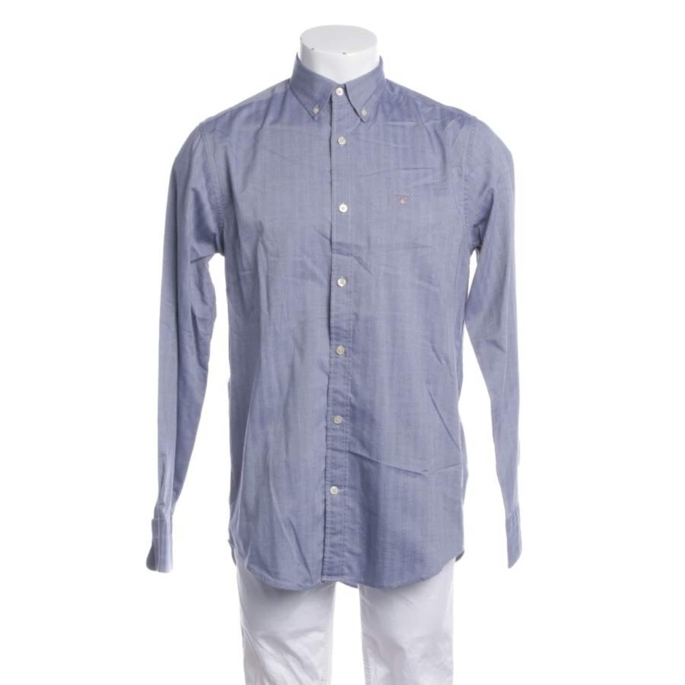 GANT Button Up Shirt in S in Blue: front