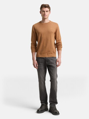 TOM TAILOR Sweater in Brown
