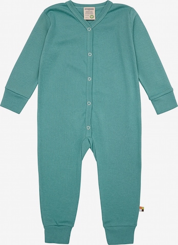 loud + proud Schlafanzug in Grün: Vorderseite