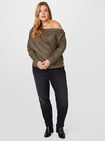 River Island Plus Koszulka w kolorze zielony
