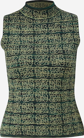s.Oliver BLACK LABEL Knitted Top in Green: front