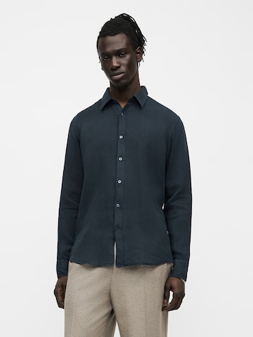 BOSS Regular fit Ing 'Relegant_6' - kék: elől