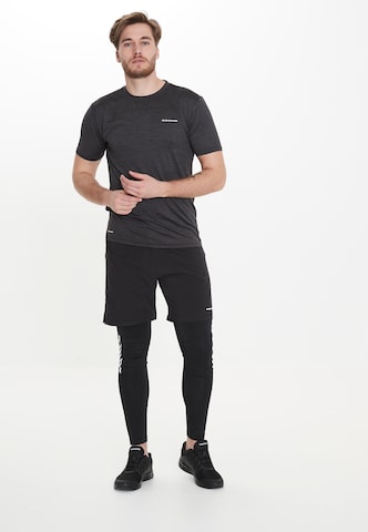 ENDURANCE Regular fit Funkcionalna majica 'Mell' | črna barva