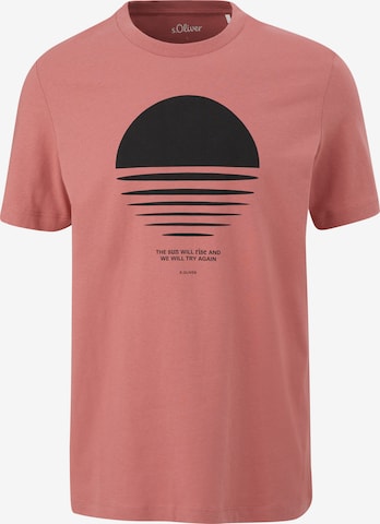 s.Oliver T-Shirt in Orange: predná strana