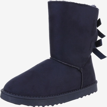 Ital-Design Snowboots in Blau: Vorderseite