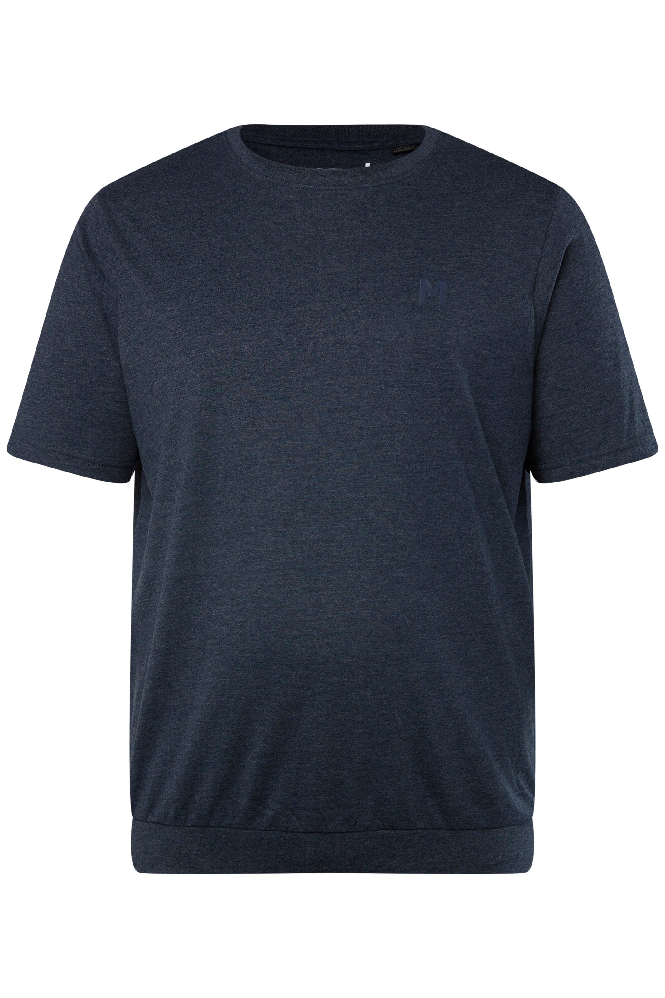 Men Plus Shirt in Blue: front