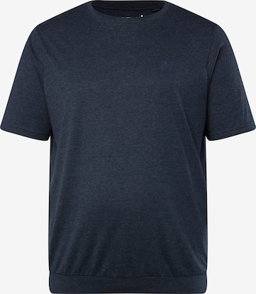 Men Plus Shirt in Blue: front