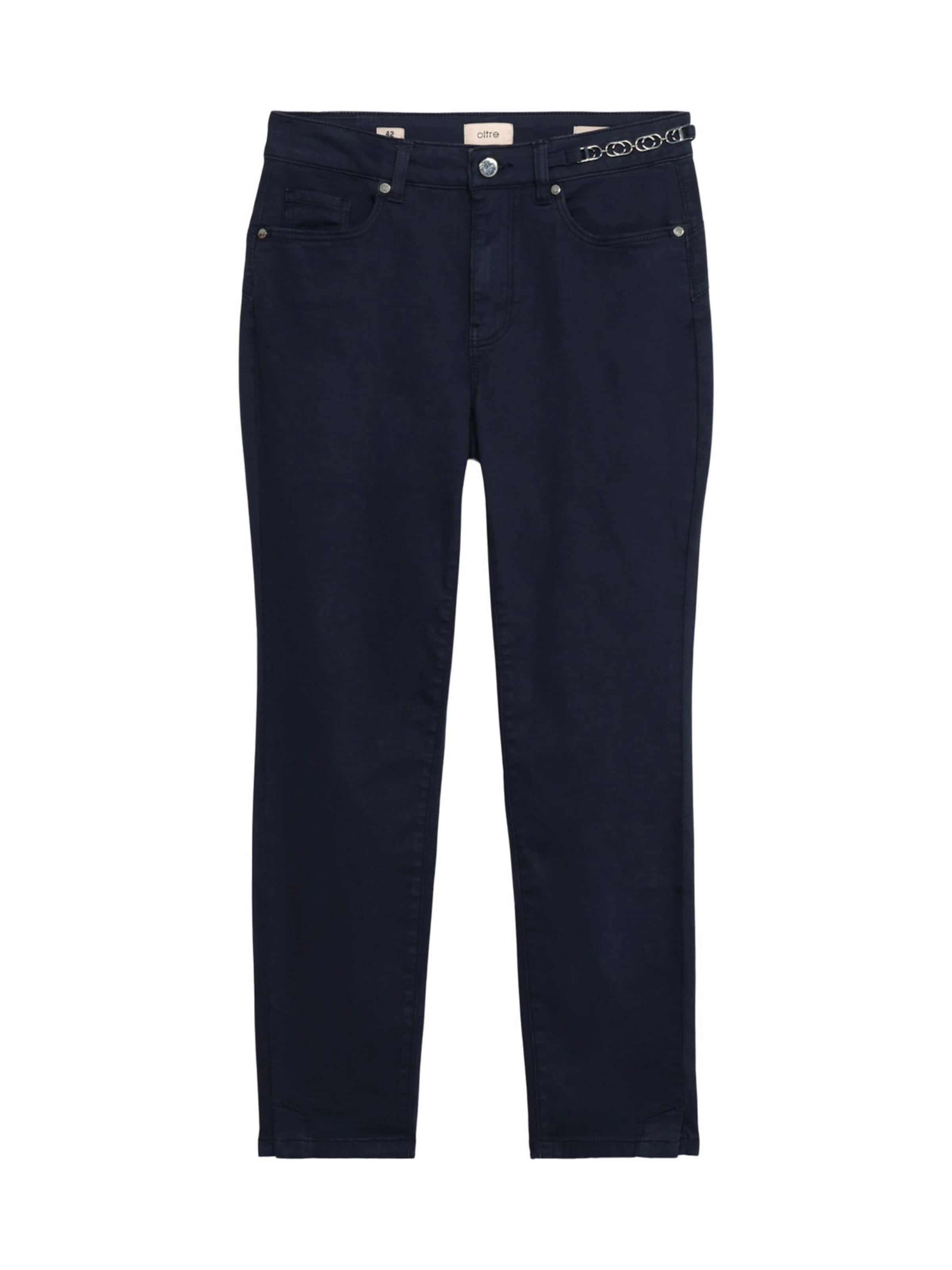 Skinny Pantalon oltre en bleu : devant
