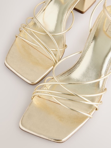 Next Sandalen met riem 'Forever Comfort' in Goud