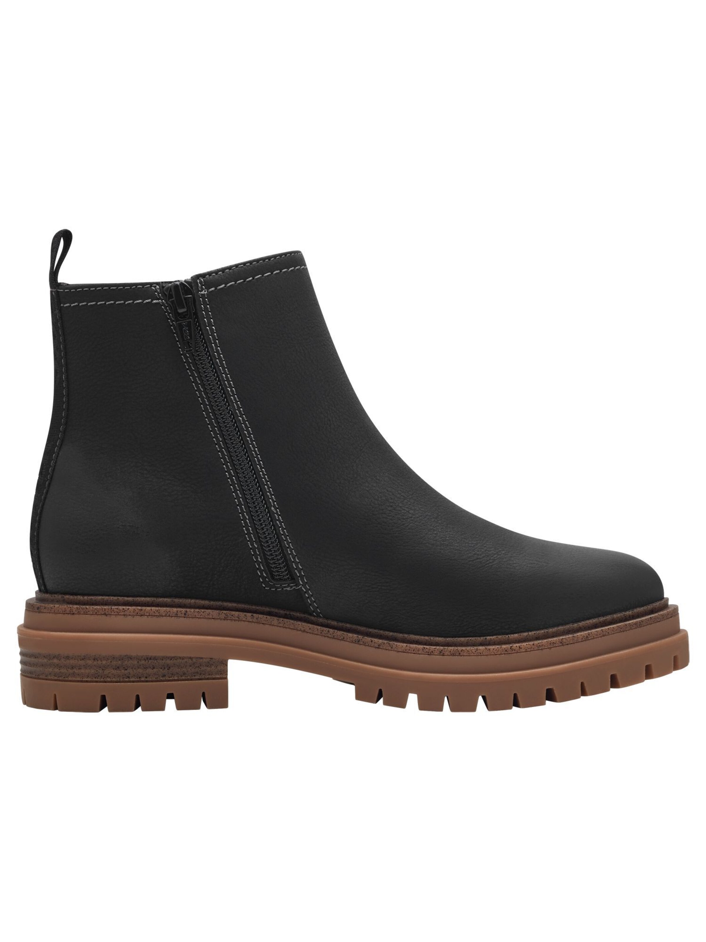 s.Oliver Chelsea Boot in Schwarz