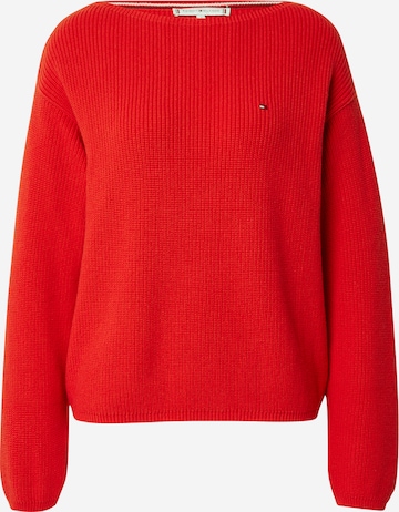 TOMMY HILFIGER Sweater in Red: front