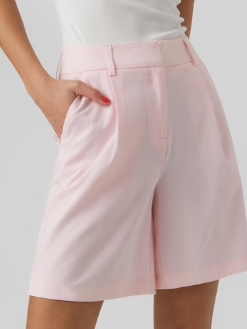 VERO MODA Широка кройка Панталон с набор 'Zelda' в розово