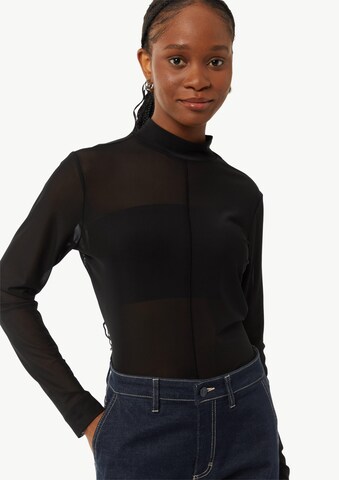 T-shirt comma casual identity en noir : devant