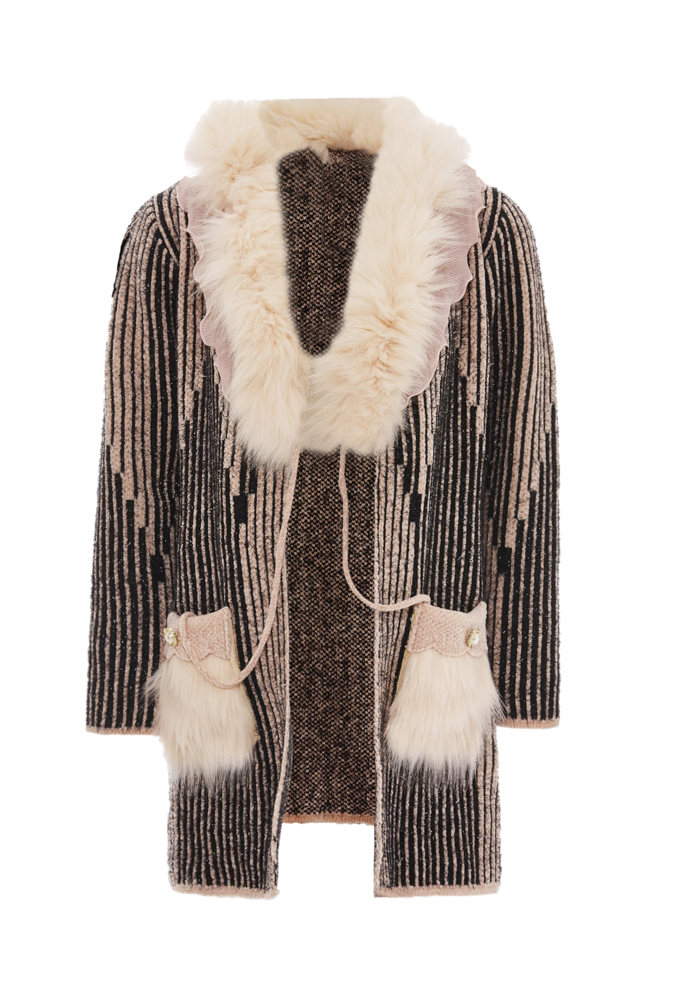 faina Kofta i svart: framsida