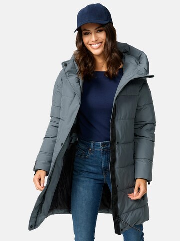 MARIKOO Winter Coat 'Karumikoo XVI' in Blue