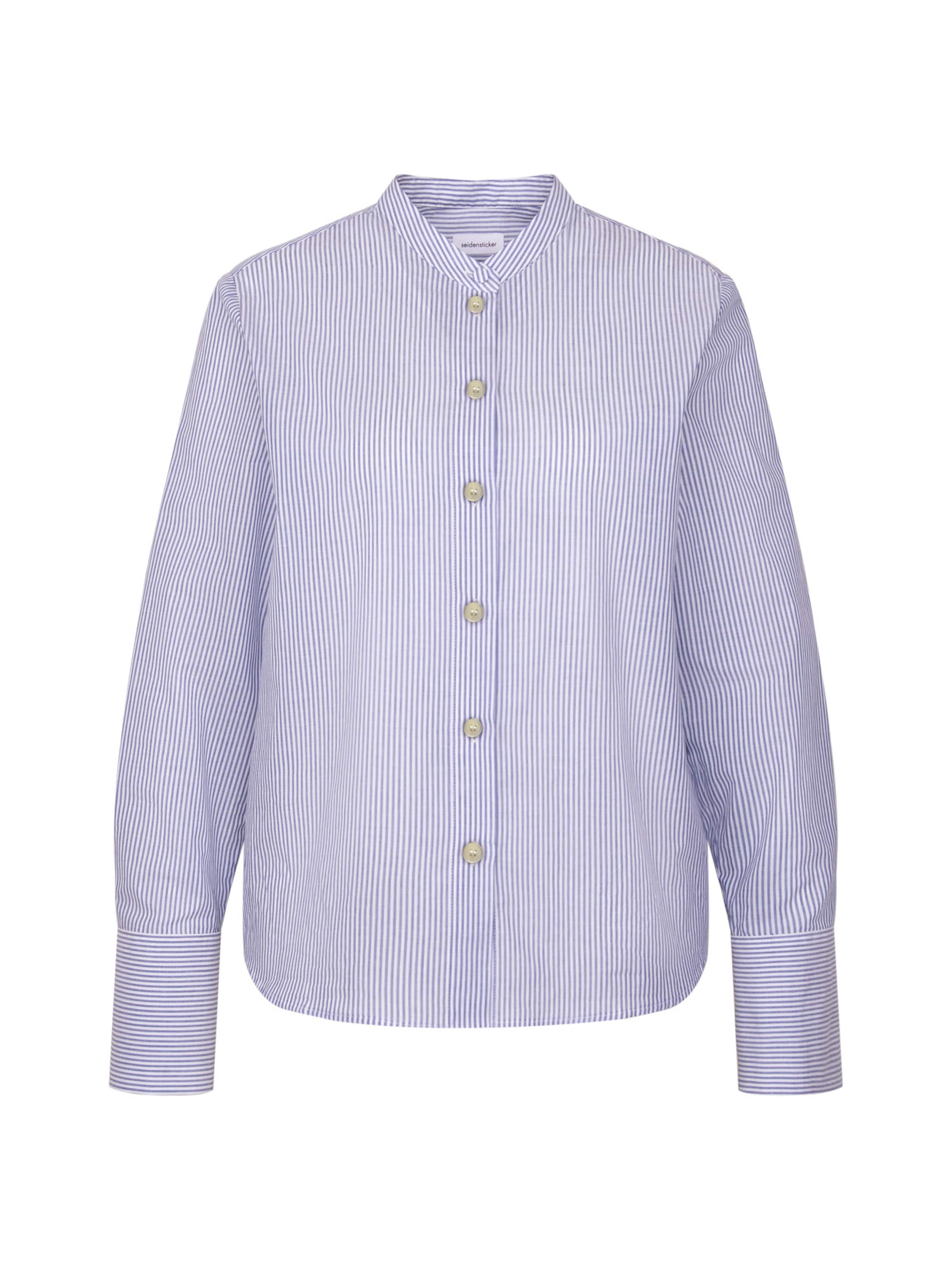 Chemisier SEIDENSTICKER en bleu : devant