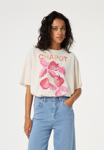 Fabienne Chapot Shirt in Beige: voorkant