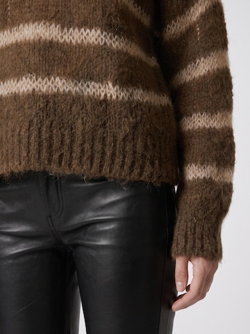 americandreams Sweater 'Katie' in Brown