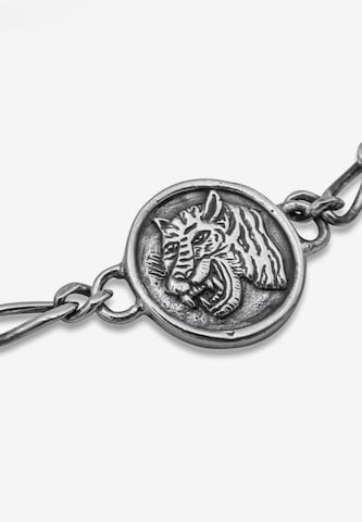 Haze&Glory Armband 'Tiger' in Silber