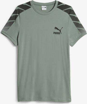 T-Shirt fonctionnel PUMA en vert : devant