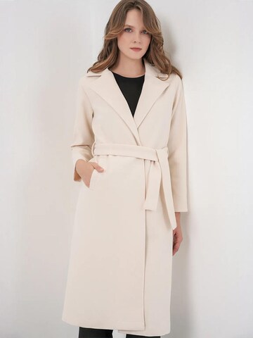 Cappotto di mezza stagione di Bigdart in beige: frontale