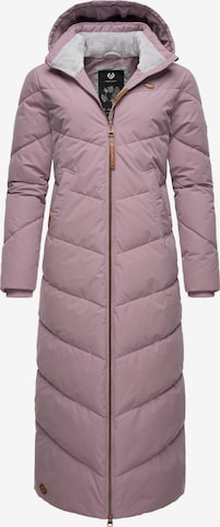 Manteau fonctionnel 'Rebelka' Ragwear en violet : devant