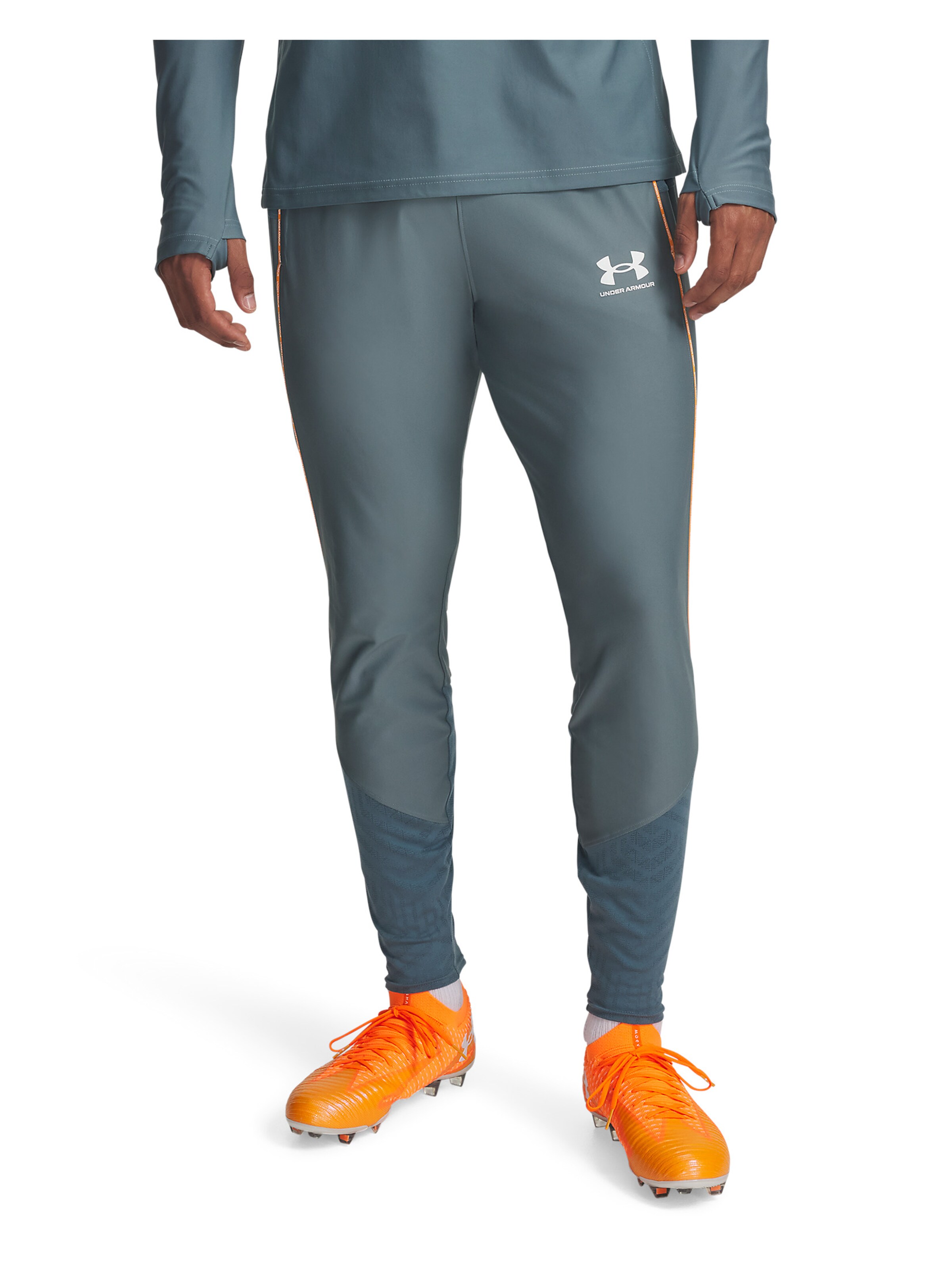 UNDER ARMOUR Regular Sports trousers in Blue: front