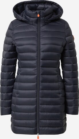 Manteau mi-saison 'CAROL' SAVE THE DUCK en bleu : devant