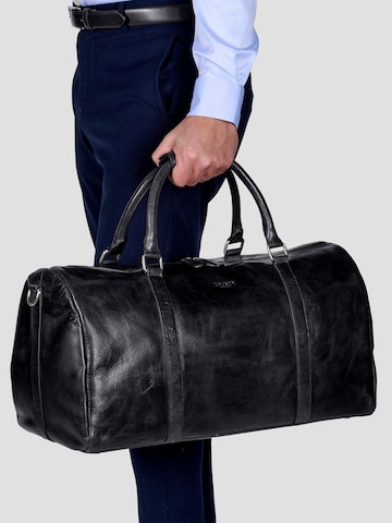 Borsa weekend 'Weekend Bag Hunter Black' di Howard London in nero: frontale