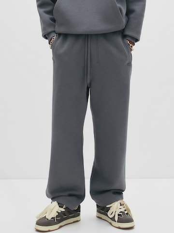 Loosefit Pantaloni di Pull&Bear in blu: frontale
