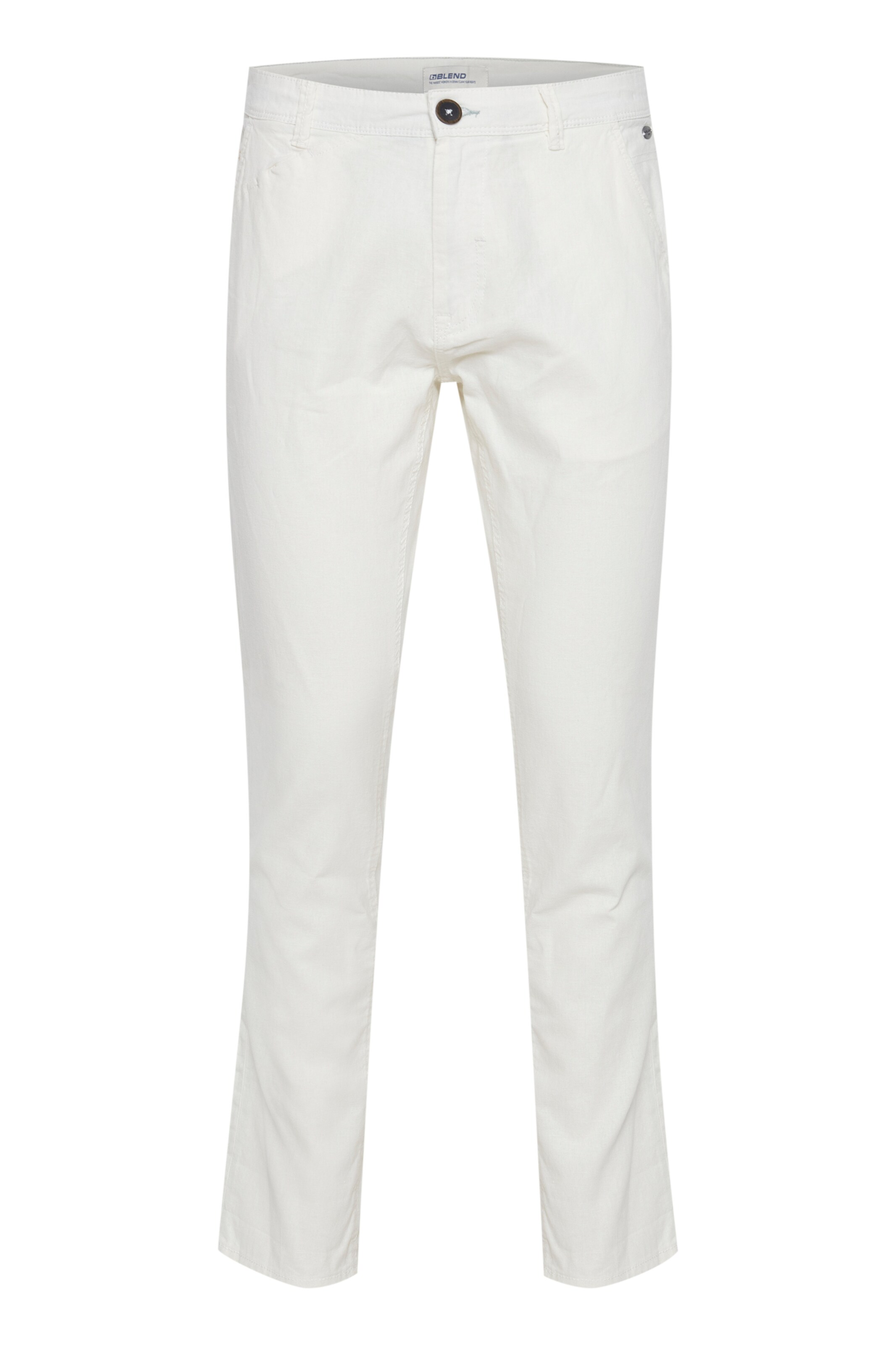 Slimfit Pantaloni chino di BLEND in bianco: frontale