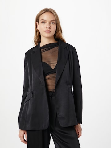 Blazer TAIFUN en noir : devant