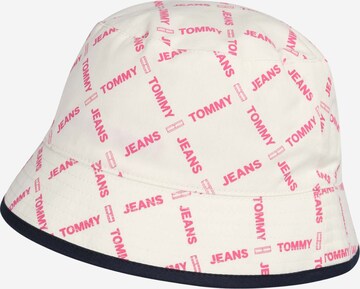 Tommy Jeans Hoed in Wit: voorkant