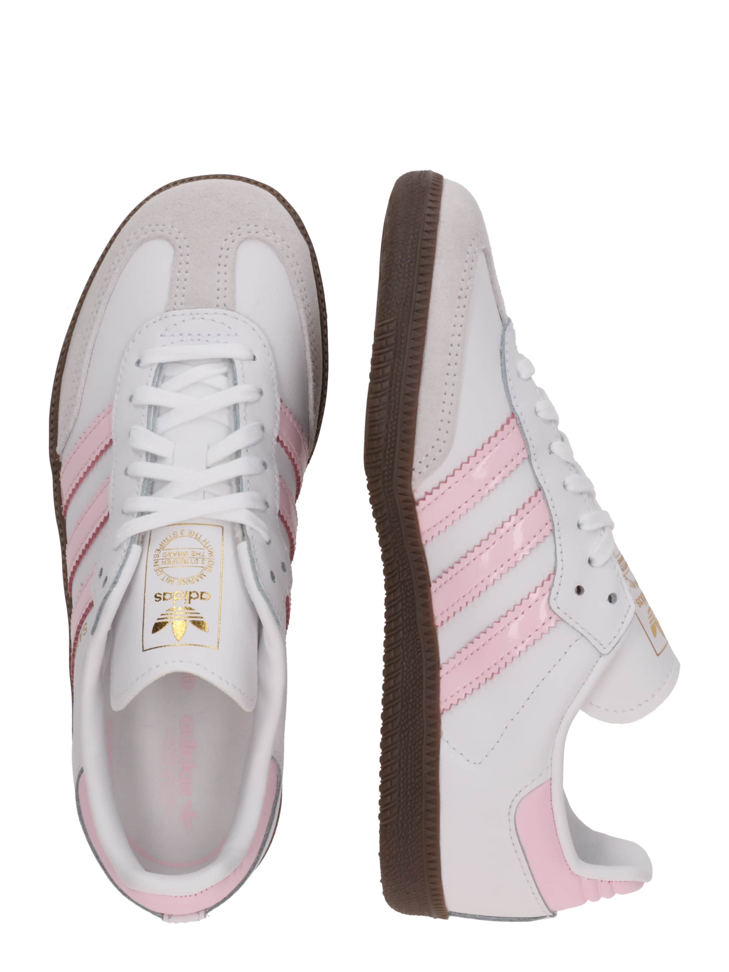 ADIDAS ORIGINALS Кроссовки 'SAMBA' в Белый