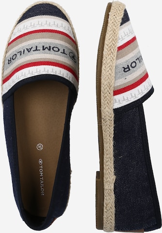 TOM TAILOR Espadrilky – modrá